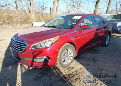 2015 Hyundai Sonata Se z USA, uszkodzony, nr VIN 5NPE24AF0FH213424